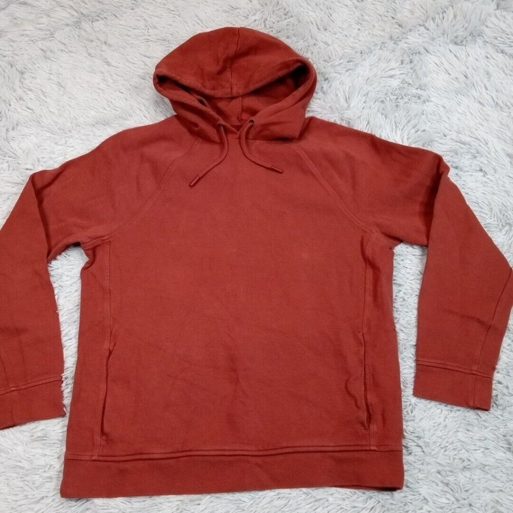 FLX Mens Sweatshirt Hoodie Large Pockets Textured Active‎ Athletic Casual